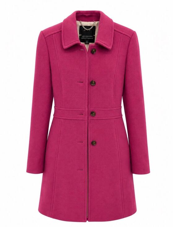 J. Crew Jackets & Blazers - J. Crew Classic Lady Day Coat Italian Double Cloth Wool Thinsulate Pink Size 10